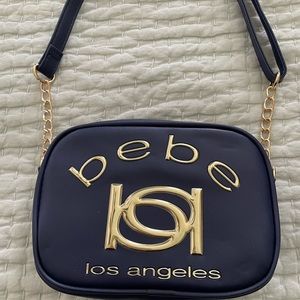 Great gift Bebe Navy blue crossbody NWOT